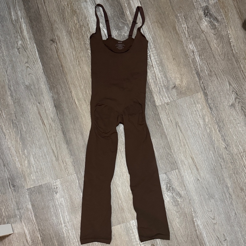 SKIMS Chocolate Brown Jumpsuit